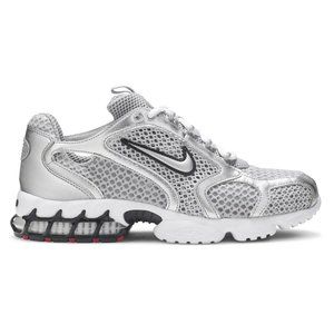 Nike - Zoom Spiridon Cage 2 Metallic Silver Sneakers - Size 8 - NWOT